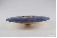 Rippled sycamore platter 